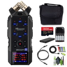 Zoom ZH6E H6essential Handy Recorder 6 Tracks...