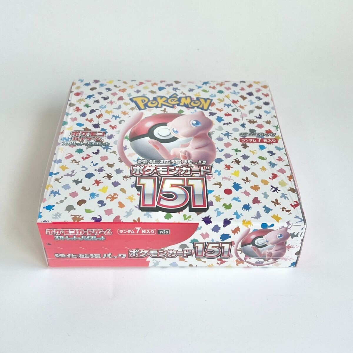 Pokemon Card Scarlet & Violet Booster Box Pokemon 151 sv2a Japanese NEW sealed