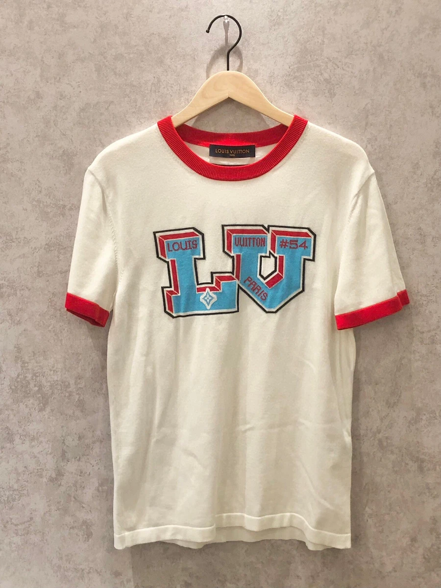 Louis Vuitton Red Blue T Shirts For Men