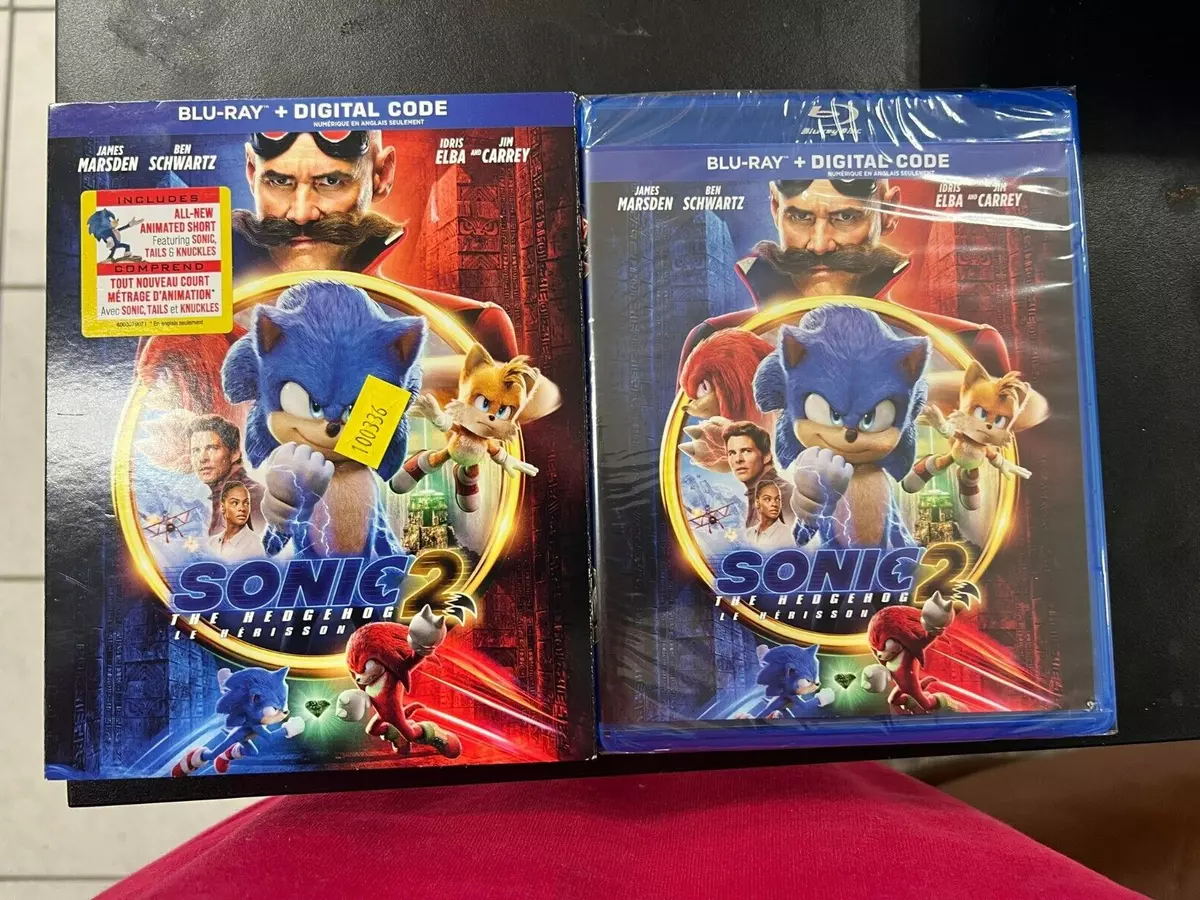 Sonic the Hedgehog 2 (Blu-ray + Digital Copy)