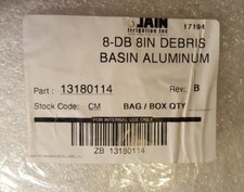 Jain Irrigation 8-DB 8in Debris Basin Aluminum 13180114