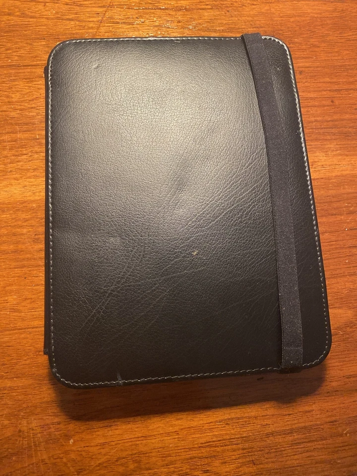 Funda de cuero genuino Marware Axis para Kindle negra Foto 4 de 4