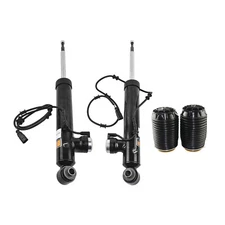 Shock Absorber Struts + Air Spring Bags for Hyundai Equus 2011-2016 Rear 4Pc Set