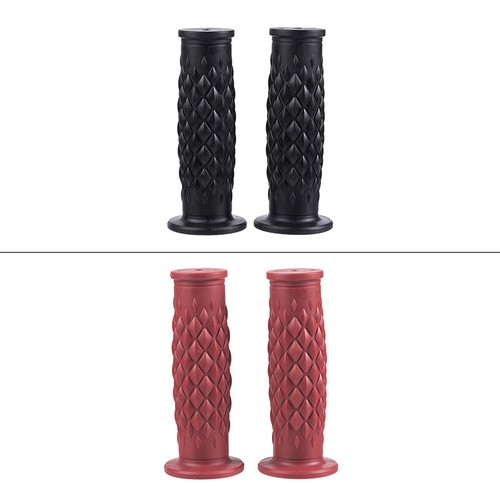 1Set Motorcycle 7/8" 1" Rubber Hand Grips Handlebar Grip Universal Pit Dirt Bike - Picture 4 of 22