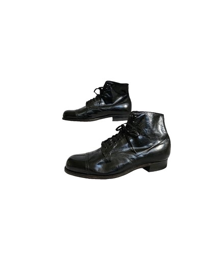 Vintage Mod SEARS MONK STRAP Boots Black 7.5 D Vintage Mod SEARS MONK STRAP Boots Black 7.5 D | eBay main image 3