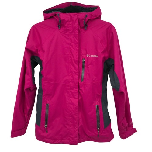 Waterproof Shell Ski Hooded Pink Jacket 