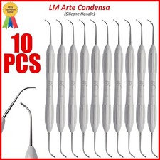 10Pcs Lm Arte Condensa Dental Composite Filling Instruments Silicone Handle