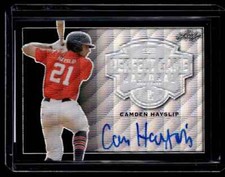 2020 Leaf Perfect Game Black Wave Proof Metal Auto Camden Hayslip Auto 1/1