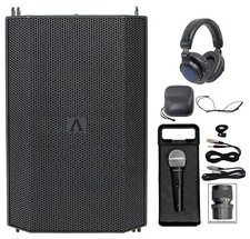 Avante Audio IMPERIOPRO IMP205 440w altoparlante line array alimentato + microfono + cuffie