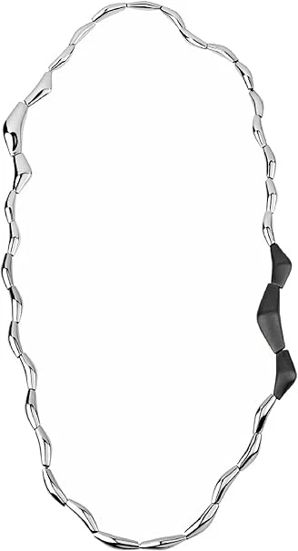 Collar multiusable Breil FLOWING acero inoxidable negro aluminio anodizado Foto 3 de 4