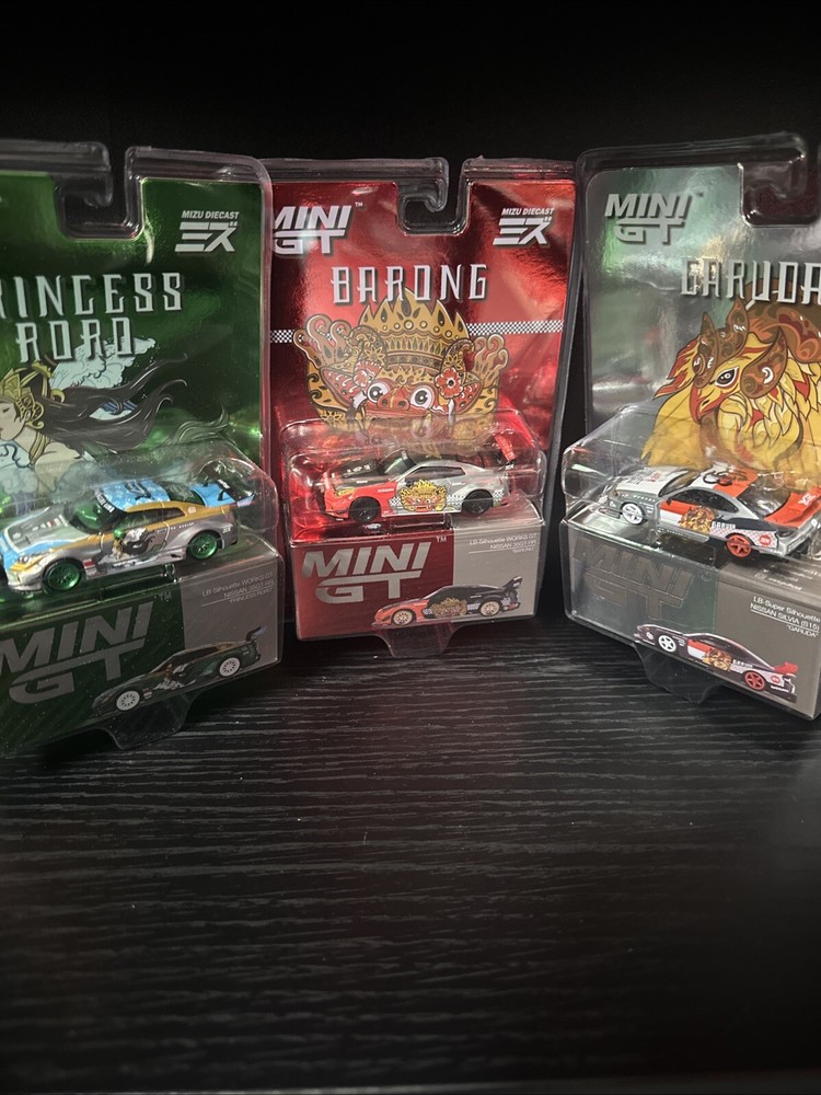 MINI GT CHASE LB-SILHOUETTE WORKS GT NISSAN CHASE LOT All 3 Mizu Chases MINI GT CHASE LB-SILHOUETTE WORKS GT NISSAN CHASE LOT All 3 Mizu Chases
