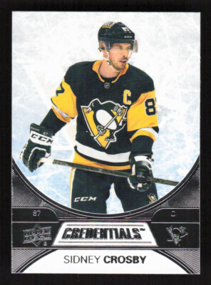 2021-22 Upper Deck Credentials Sidney Crosby - Pittsburgh Penguins #2