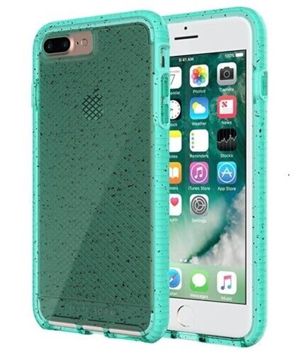 tech21 Evo Check Active Edition Protective Case for iPhone 7 Plus - Turquoise - Picture 1 of 3