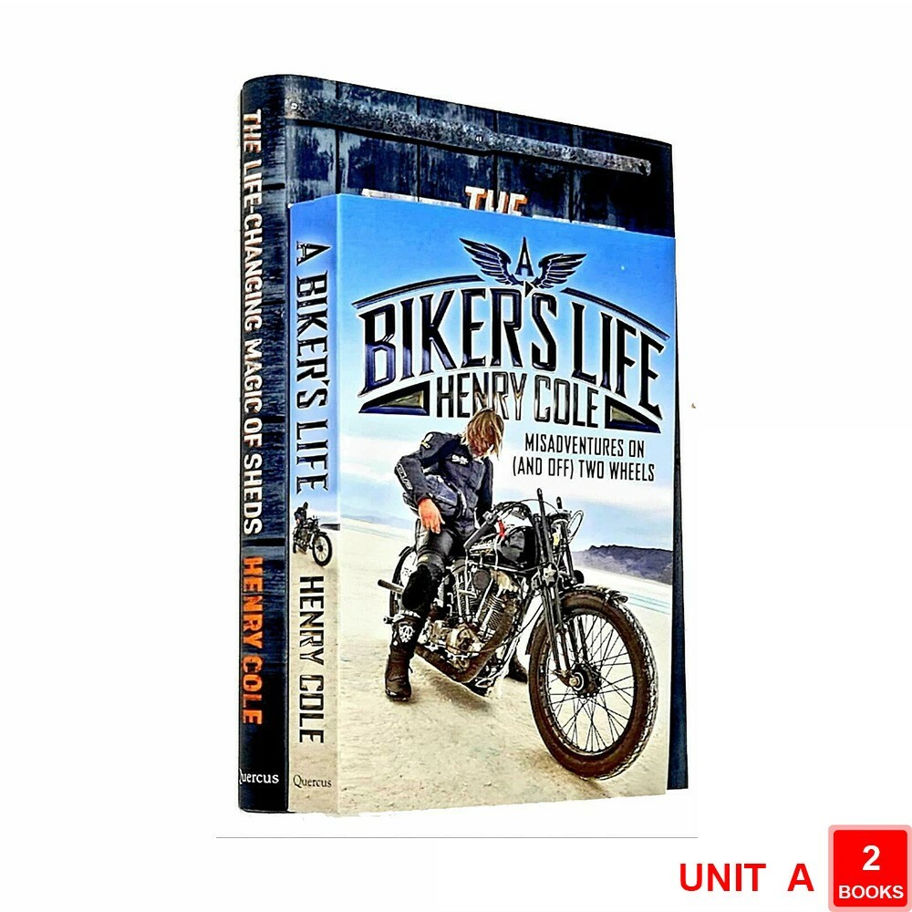 Henry Cole Unisex The Life-Changing Magic Of Sheds & A Biker's Life 2 Books Collection Set By - Non Fiction - Mixed Format - Image 2