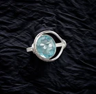 Sky Blue Topaz Gemstone 925 Sterling Silver Handmade Jewelry Gift Ring Gift For