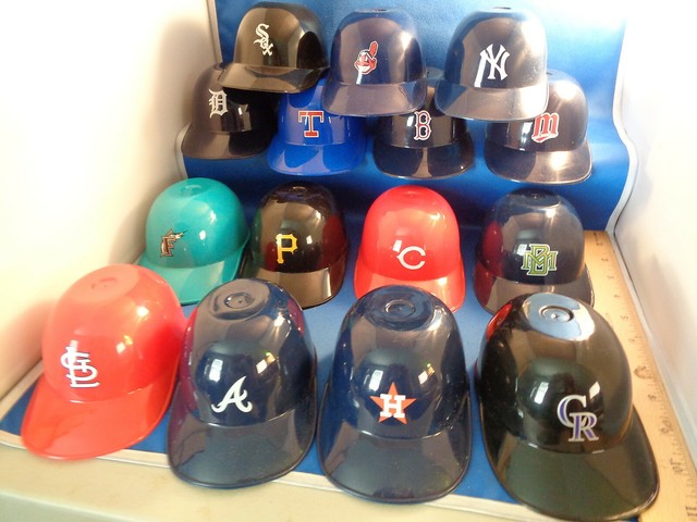 mlb batting helmets