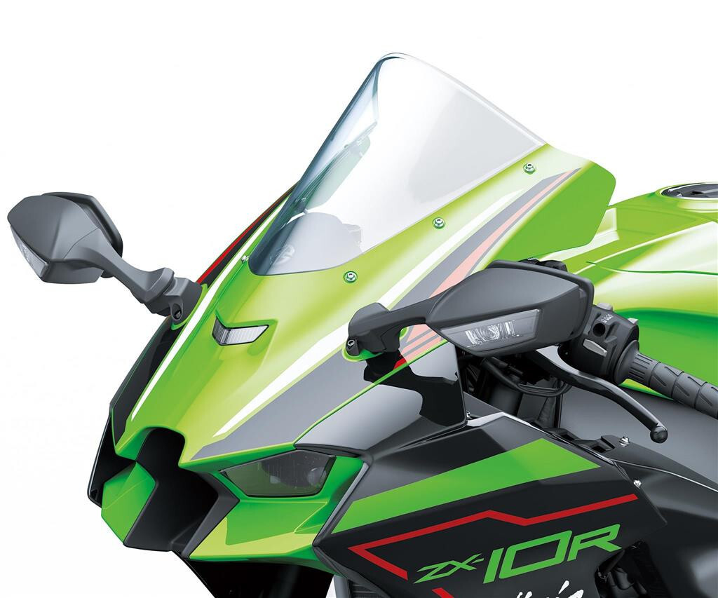 Kawasaki Ninja ZX-10R ZX10R 2021-2024 Smoked Windshield
