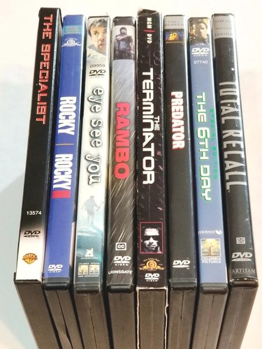 The Specialist, Rocky 1 & 2, Terminator, Total Recall, Predator... 9 DVD Movies - Picture 2 of 11