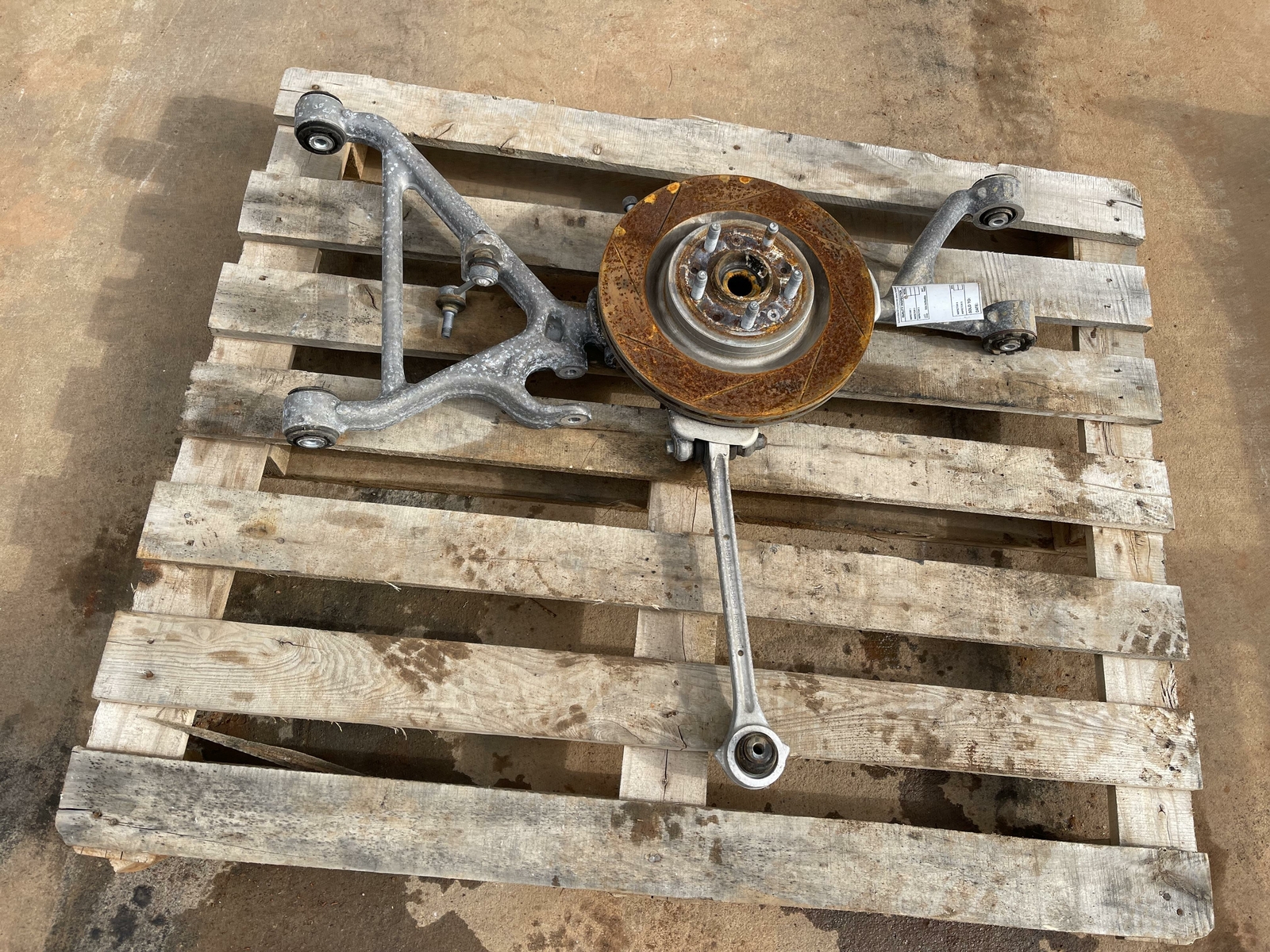 2006-2011 ASTON MARTIN V8 VANTAGE REAR LEFT SPINDLE KNUCKLE HUB ASSEMBLY OEM