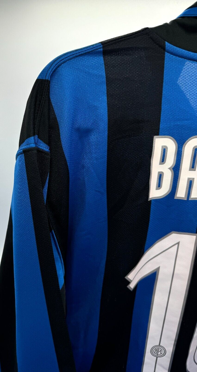 R.BAGGIO #10 INTER CALCIO HOME Shirt XL Football Jersey