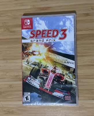 Speed 3 Grand Prix Nintendo Switch Racing Game (NEW) *SEALED*  FREE SHIP!   F1