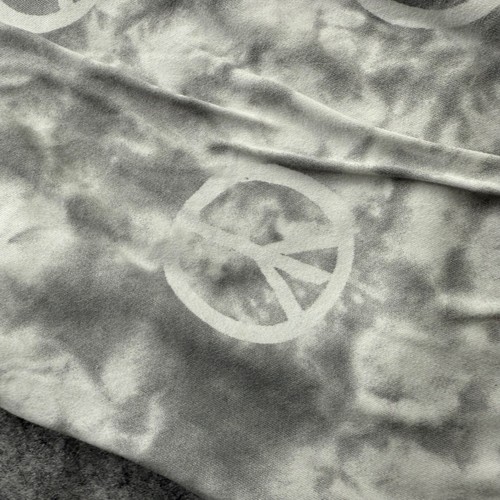 C&C California S girls grey lounge pants tie dye peace sign comfy boho hippie - Picture 10 of 12