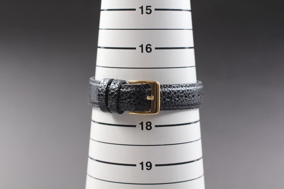 SEIKO New Belt [Exc+5] SEIKO DOLCE 6030-5480 Gold Qz Men's