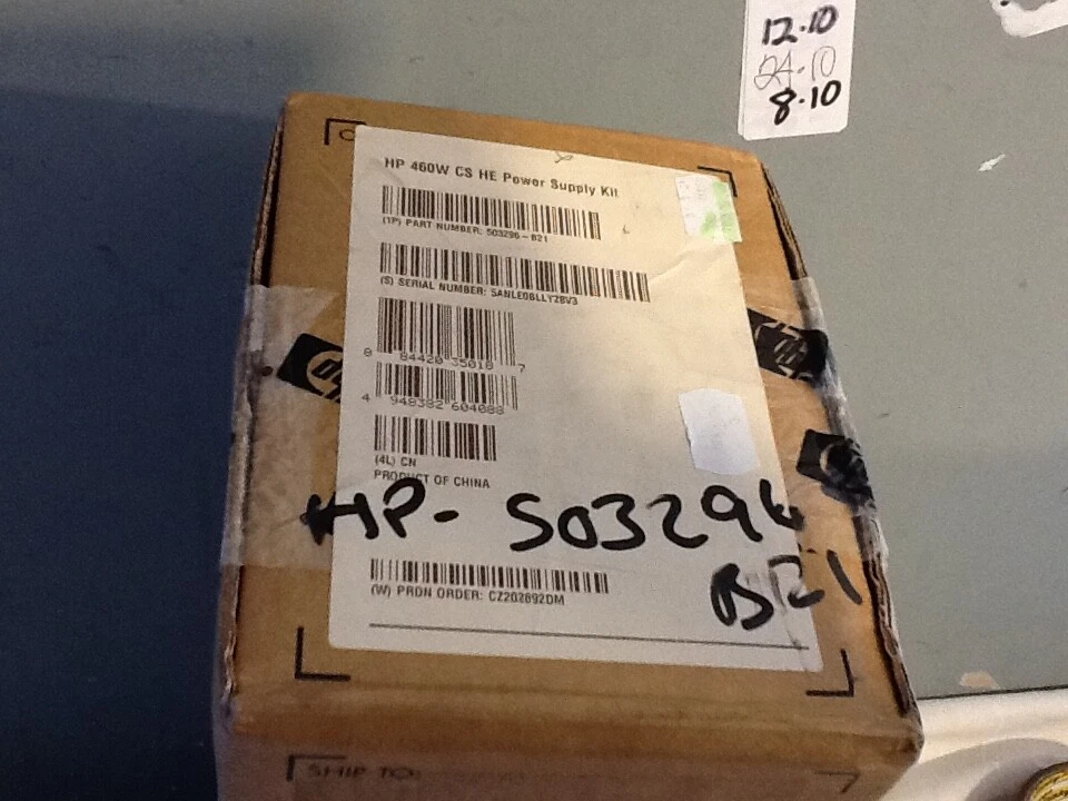 HP 503296-B21 Hewlett Packard 460W CS HE Power Supply Kit. Ref:CD_18 - Image 3 of 4