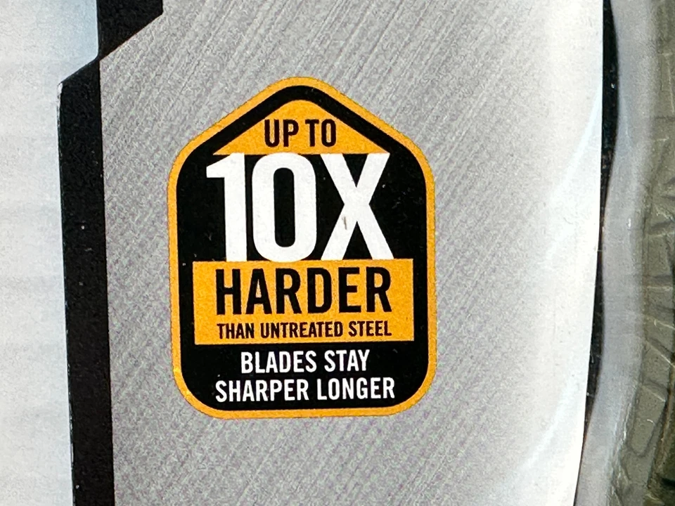 Cuchillo de hoja fija Camillus BT-8.5 3.5" AUS-8 Ti hoja de acero mango G10 NUEVO/RARO Foto 4 de 4