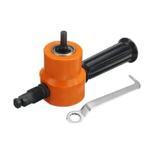 Cutter Drill Attachment Double Sheet Nibbler Saw Cutter Tool Head Metal Sheet