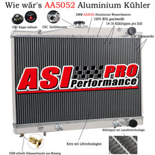 3 Reihig Kühler For Nissan Skyline R34 R33 GTS-T GTR GTT RB25DET RB26DETT AT/MT