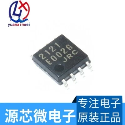 MARKENLOS 2PCS JRC NJM2121D DIP-8 IC OPAMP DUAL W/SW 2IN/1OUT #W3