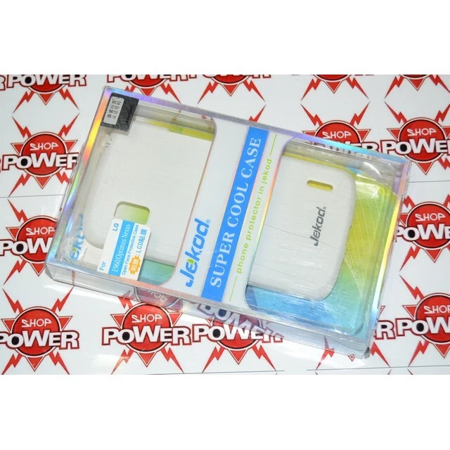 Custodia Jekod Originale Super Cool Case Cover Per Lg Nexus 4 E960 Bianca White - Immagine 3 di 3