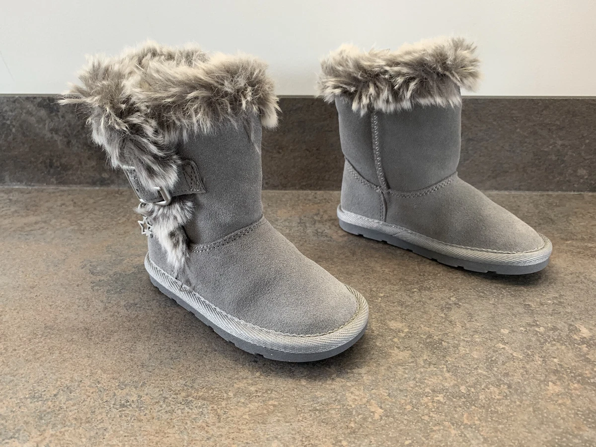 Girls grey cheap boots