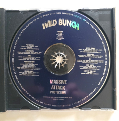 MASSIVE ATTACK - PROTECTION - CD - HOLLAND IMPORT - 1994 - SEE NOTES!