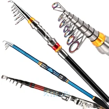 Telescopic Fishing Rod, Collapsible Fishing Rod Small Extendable Fishing Rod NEW
