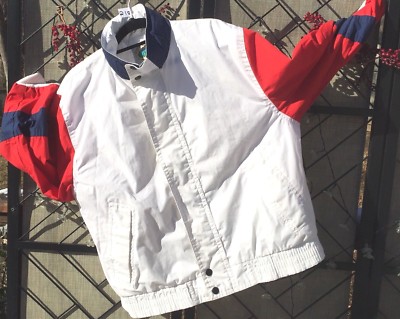 Forest Club by Rainforest Men's All Weather Jacket Coat White Navy