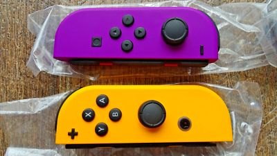 Nintendo Joy-Con (L)/(R) -Neon Purple/Neon Orange for Nintendo Joy-Con (L)/(R) -Neon Purple/Neon Orange for