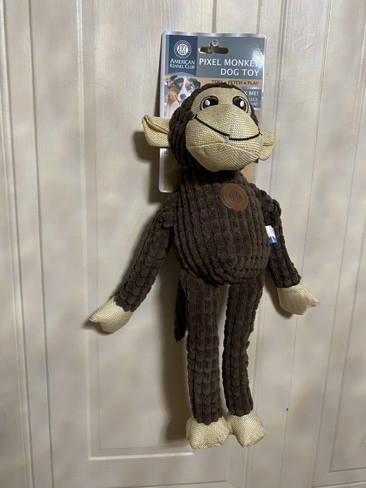 Игрушка для собаки 16 дюймов с пищалкой обезьяна AKC American Kennel Club - Изображение 4 из 4