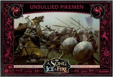 A Song of Ice and Fire ASOIF Miniature Game - Targaryen Unsullied Pikemen