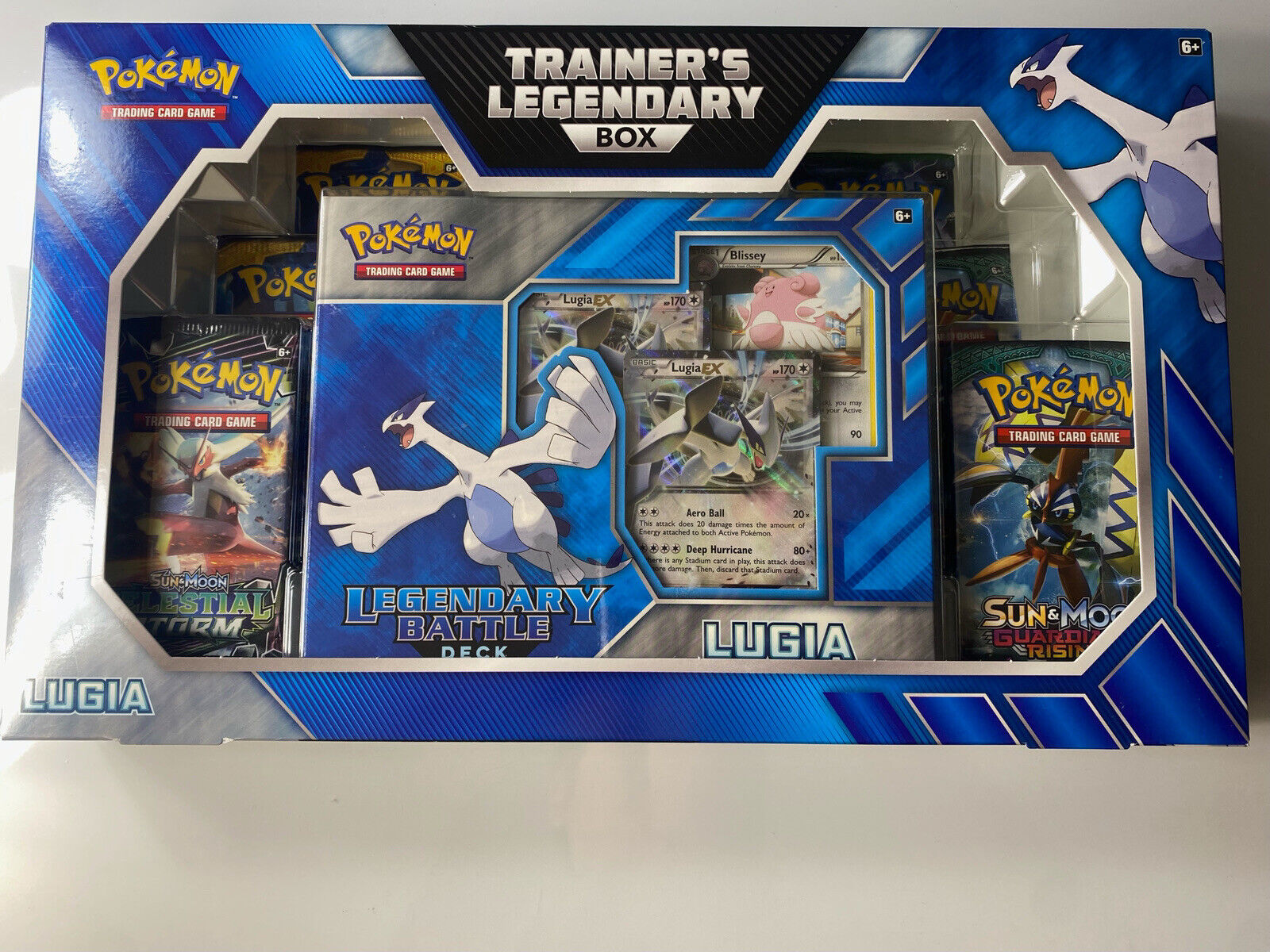 Pokemon Trading Card Game LUGIA Trainers Legendary Box-Factory Sealed-RARE