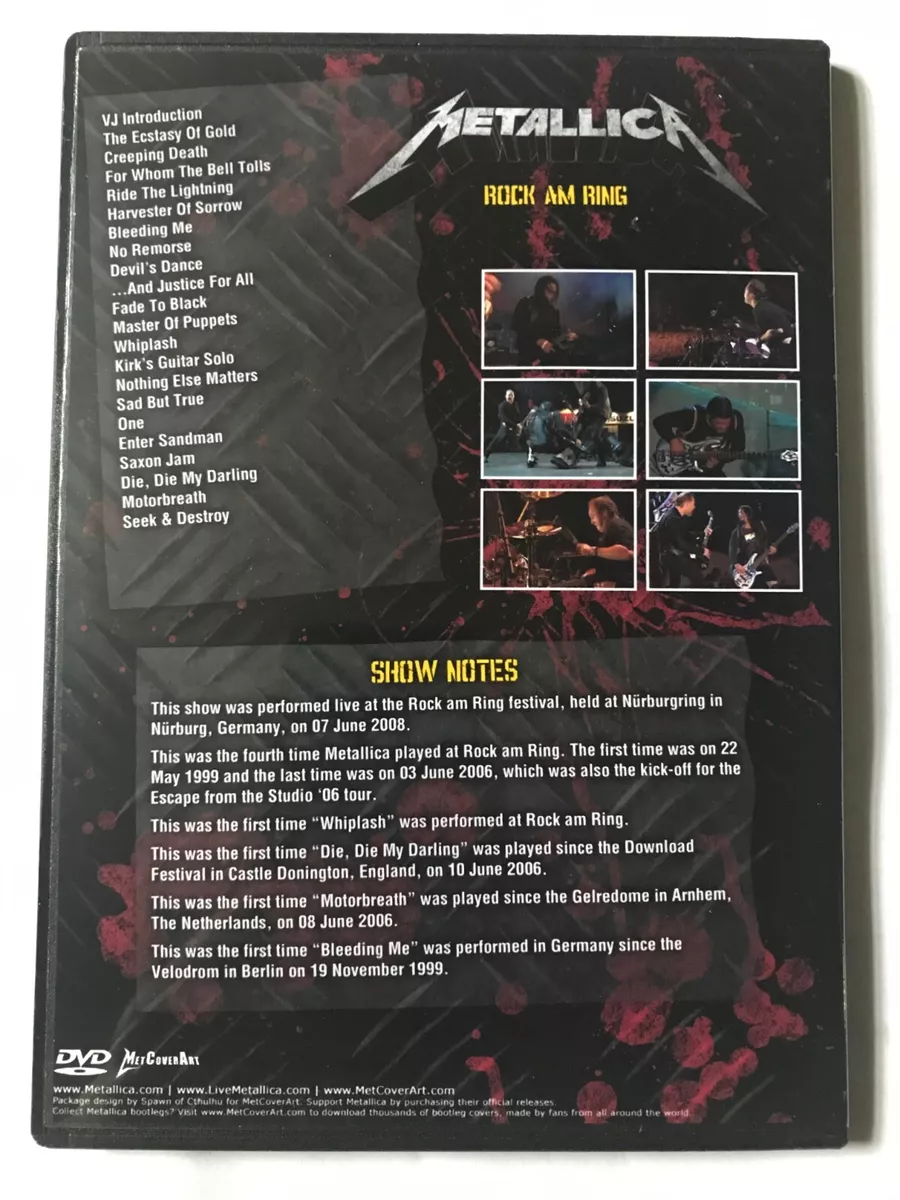 Metallica - Live At Rock Am Ring 2008 DVD | EBay