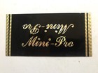 Vintage Webco Mongoose Redline Bike Mini-Pro Bicycle Bmx Frame Tube Sticker