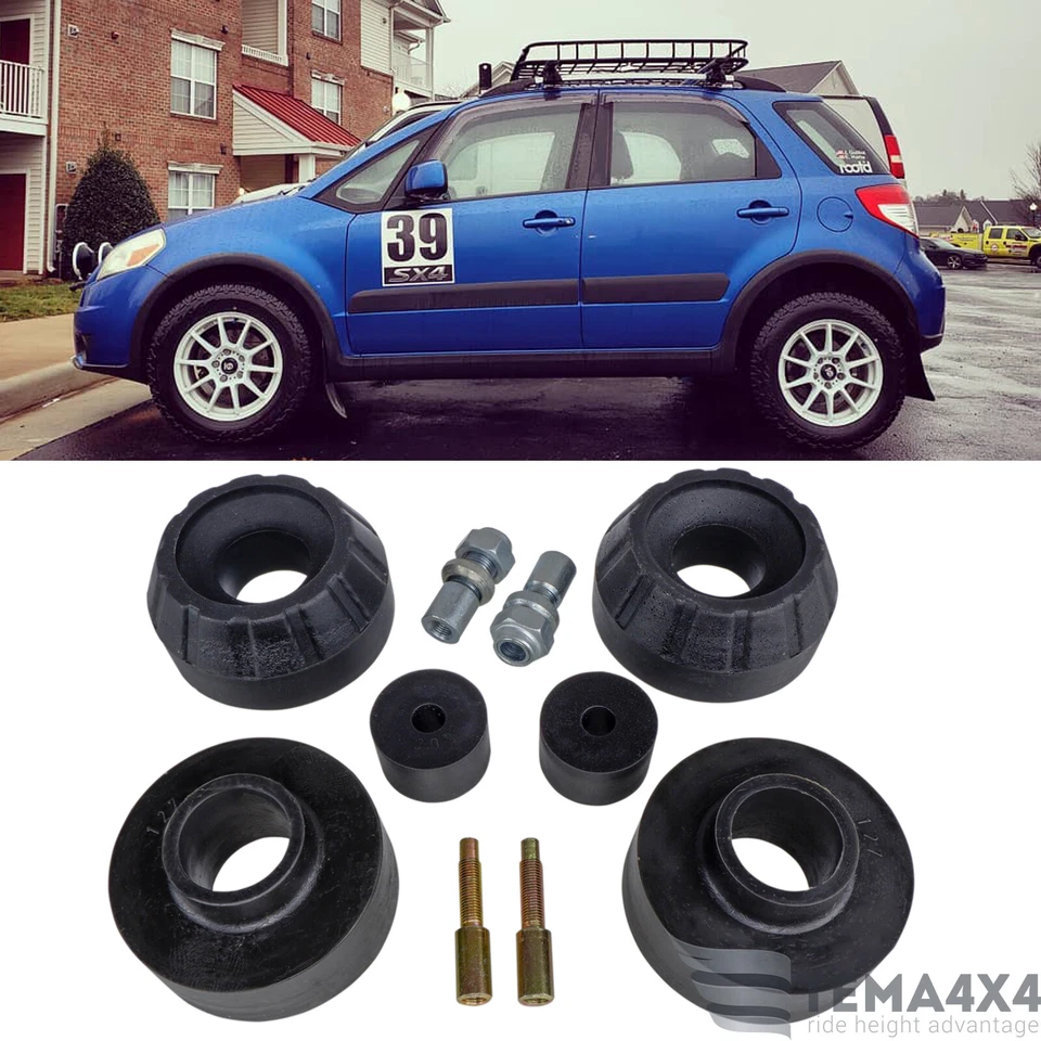 Kit de elevación Tema4x4 30 mm para Suzuki S-Cross SPLASH SWIFT SX4 VITARA, Fiat SEDICI