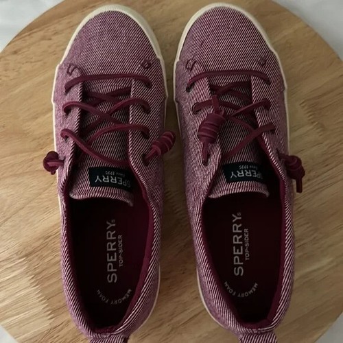 Zapatillas sin cordones Sperry Crest Vibes sarga lavada - fucsia (talla 9 m) a472049 - - Imagen 5 de 7