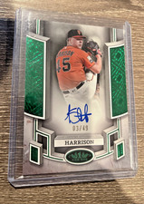 2024 Topps Tier One - Break Out Auto Green /49 #BOA-KH Kyle Harrison SF Giants