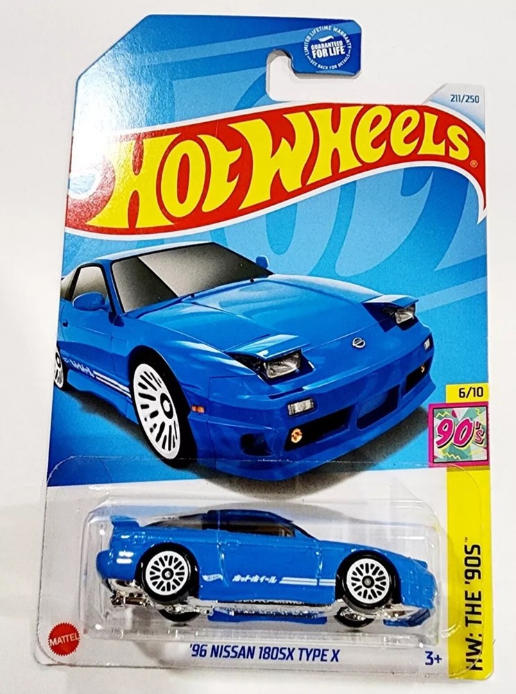 HOT WHEELS 211 '96 NISSAN 180SX TYPE X 2024