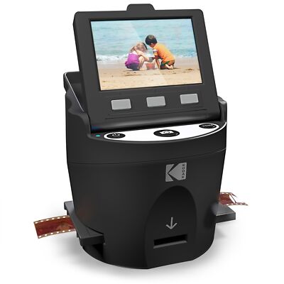 KODAK SCANZA Digital Film & Slide Scanner   Converts 35mm, 126, 110, Super 8 & 8