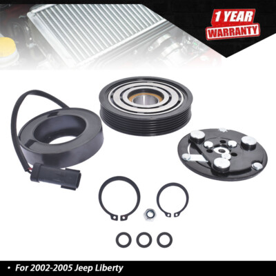 For Jeep Liberty 2002-2005 Dodge Dakota & Ram 2002 2003 A/C AC Compressor Clutch