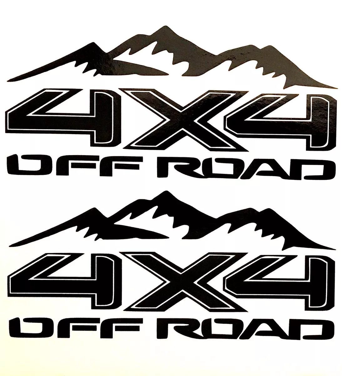 4X4 OFF ROAD DECALS STICKER FORD F-150 CHEVY SILVERADO DODGE RAM TOYOTA  TACOMA